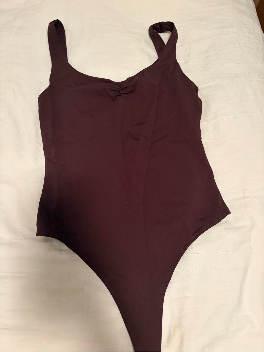Babaton Kids One-Piece Bodysuit in Deep Plum